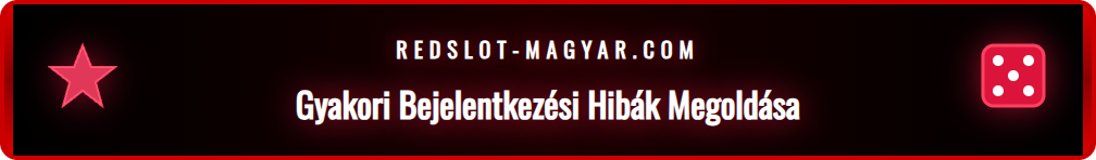 Egy kérdőjel és egy felkiáltójel ikon egy számítógép képernyője mellett, a Redslot bejelentkezési hibáira utalva.