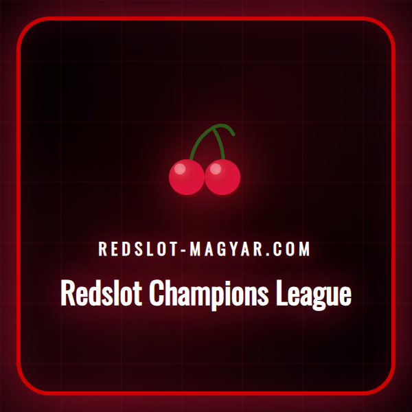 Bajnokok Ligája trófea egy stadion gyepén, a Redslot fogadási sikereit jelképezve.