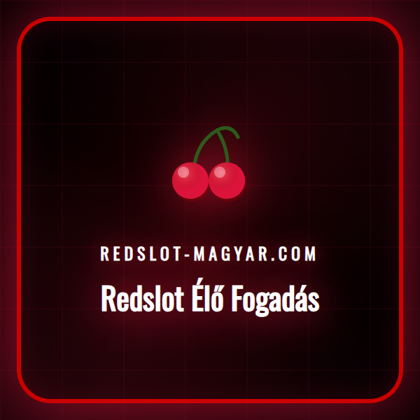 Okostelefon a Redslot élő fogadási oldallal egy sportmérkőzés alatt.