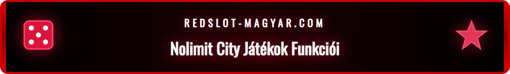 A Nolimit City nyerőgépek különleges xWays, xNudge és xSplit funkcióinak bemutatása.
