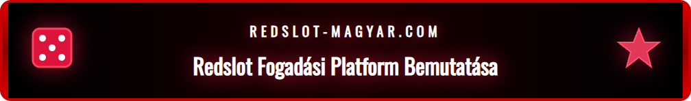 A Redslot weboldal felhasználói felülete az OTP Bank Liga meccseivel.